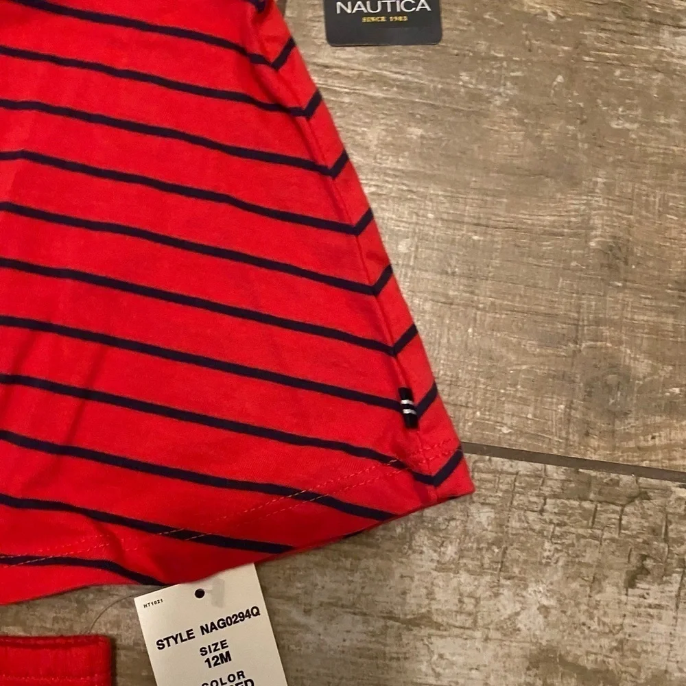 NWT 2-piece Nautica striped set